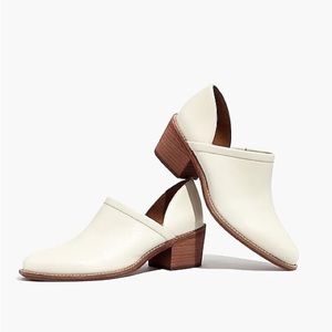 Madewell Brady Lowcut Bootie in Vintage Canvas size 8